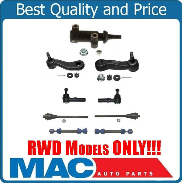 For 01-09 GM Silverado 2500 Rear Wheel Drive Tie Rods Idler Pitman Arm Bracket