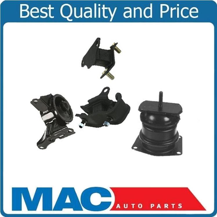 1998-02 Fits Honda Accord 3.0L v6 4 Piece Engine Motor Transmission Mount Kit