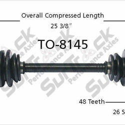 CV Axle Shaft-New Front Left TO-8145 fits 94-99 Toyota Celica GT 2.2L Automatic
