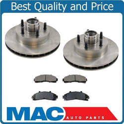 95-97 Ranger Rear Wheel Drive Brake Rotors & Ceramic Pads Rear ABS Only CHECK