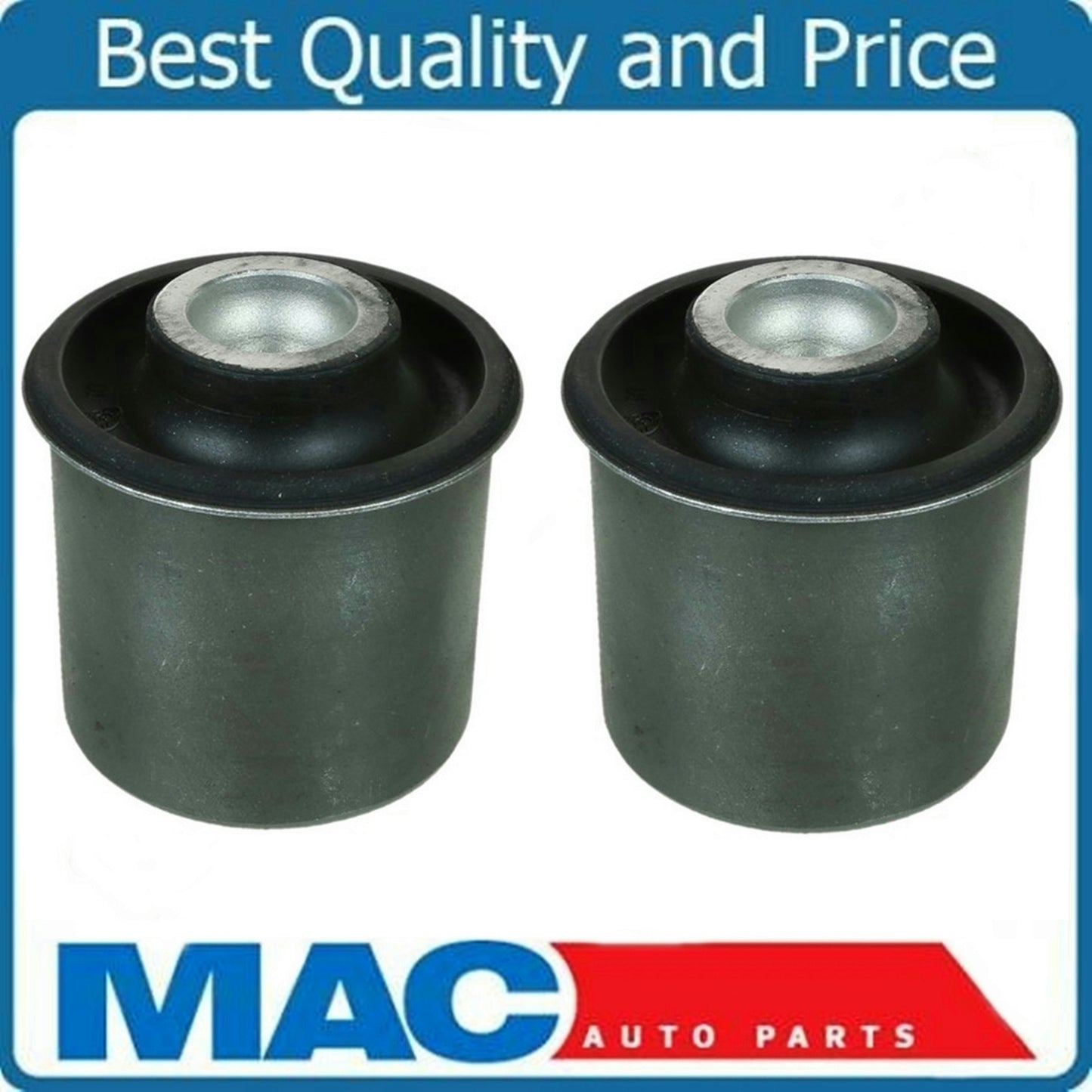 Par de bujes de brazo de arrastre de pivote de eje de suspensión trasera para Chevy Pontiac Suzuki