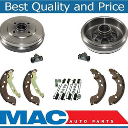 Tambores traseros Zapatas de freno Resortes Cilindros de rueda para Nissan Versa 12-15 Note 12-17