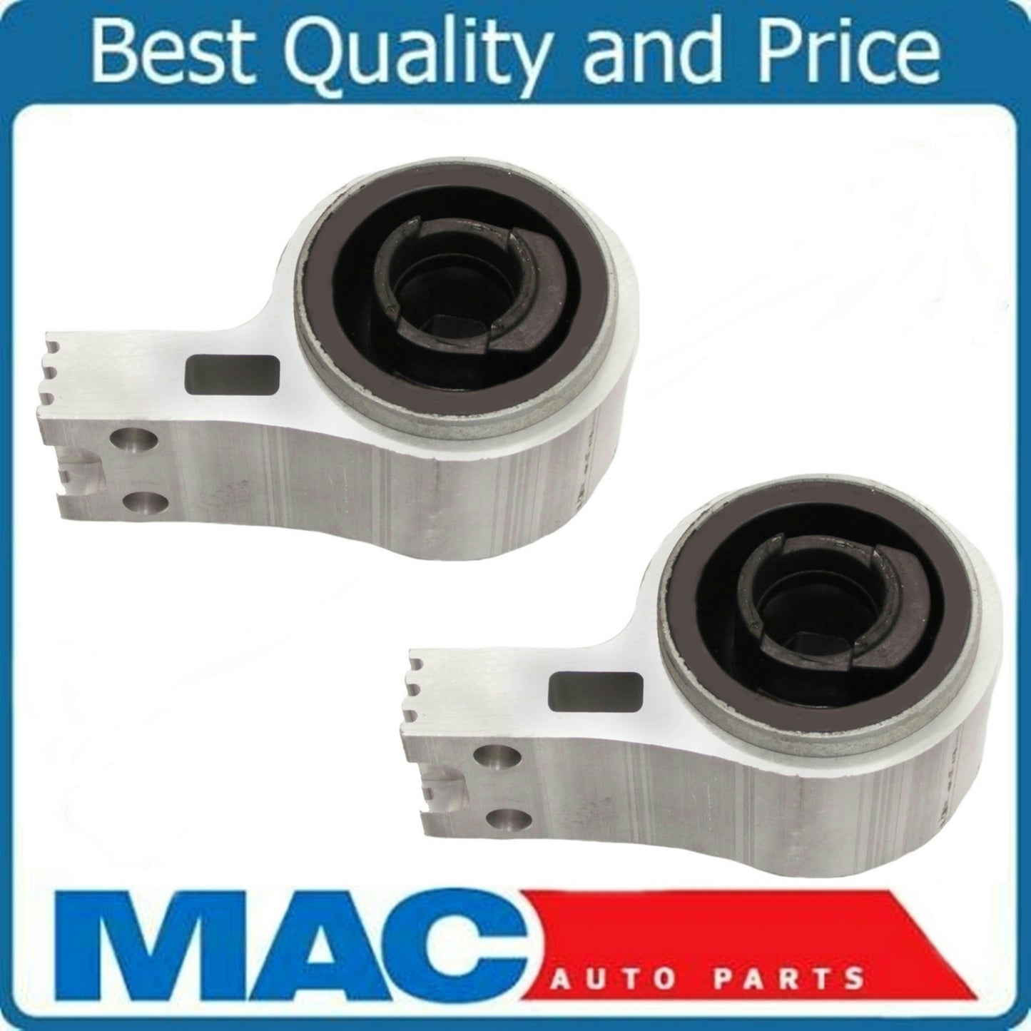 Front Lower Rearward Suspension Control Arm Bushing Set for Ford Lincoln Mercury