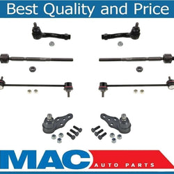 04-08 Forenza 05-08 Reno Inn & Out Tie Rod Ends Ball Joints Sway Bar Links 8Pc