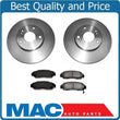 Front Brake Rotors Pads for Honda Accord 3.0L 2003-2007 Automatic Transmission