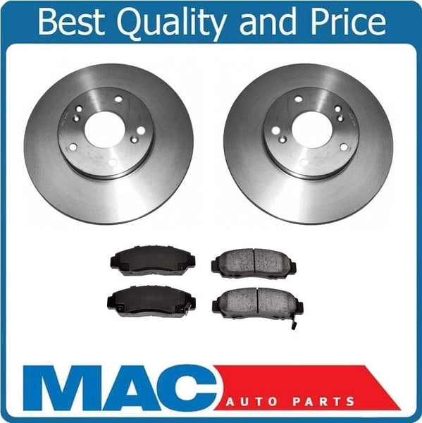 Front Brake Rotors Pads for Honda Accord 3.0L 2003-2007 Automatic Transmission