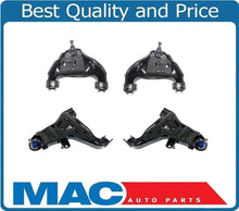 Front Upper & Lower Control Arms For 1998-2002 Chevrolet Blazer 4 Wheel Drive