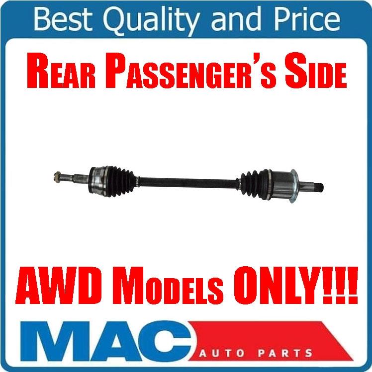 Rear Passenger Side Axle for Chrysler 300 All Wheel Drive 27 Spline 2005-2008