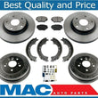 Fits For 01-02 Rav4 Frt Rotors Ceramic Pads Rear Brake Drums & Brake Shoes