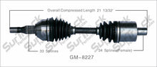 Eje CV nuevo delantero izquierdo GM-8227 para 05-08 GXP 06-09 Impala Police 5.3L 