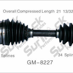 CV Axle Shaft-New Front Left GM-8227 Fits 05-08 GXP 06-09 Impala Police 5.3L