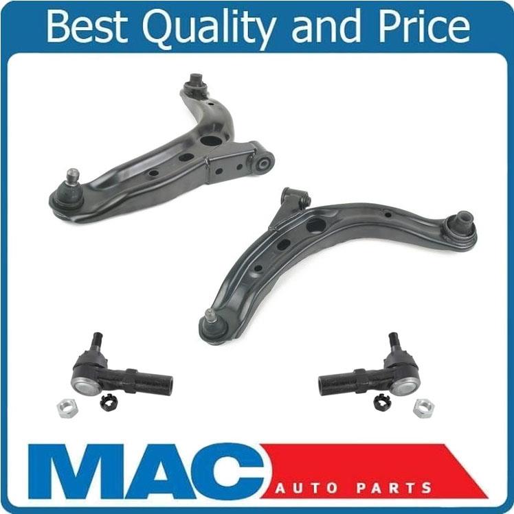 2 Frt Brazo de control bajo Rótulas Bujes Barras de acoplamiento 2000-2006 Mazda MPV Kit de 4 piezas