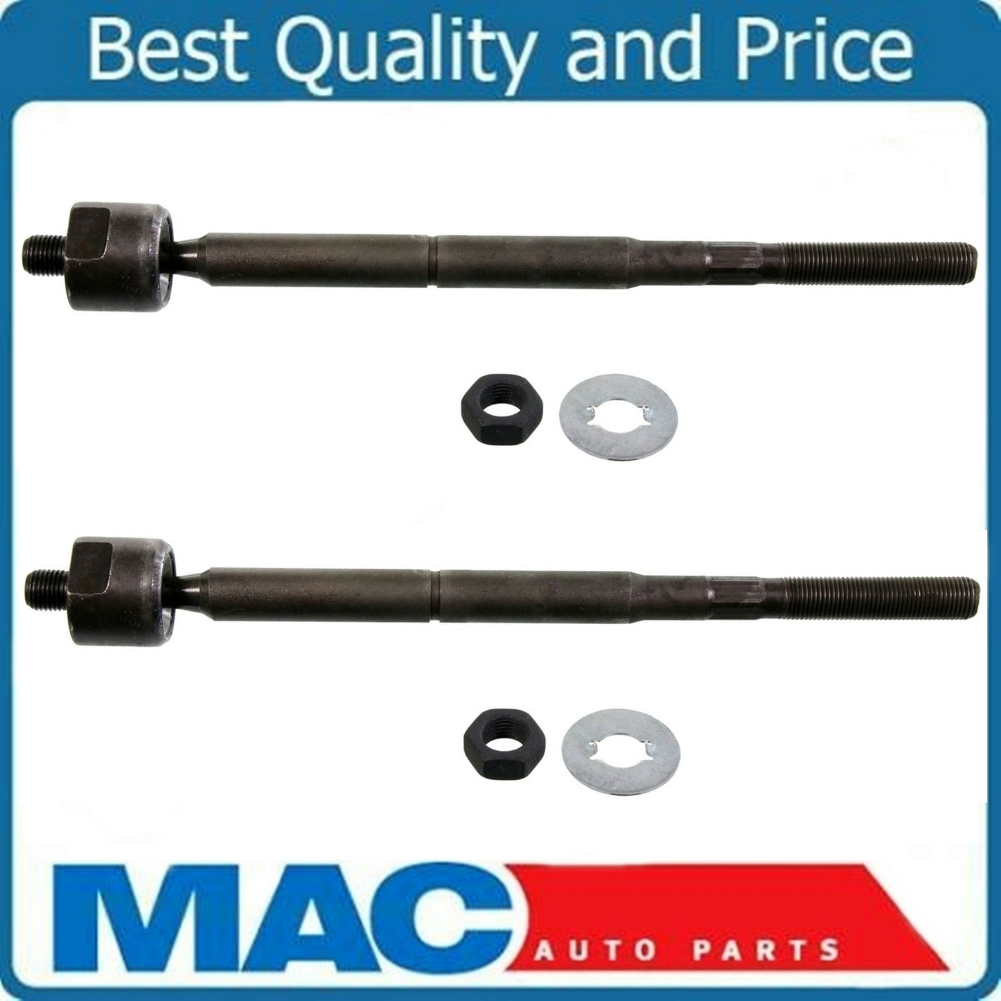 PAIR Front Suspension Steering Inner Tie Rod End Ends for 2004-2005 Toyota RAV4