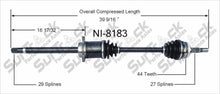 Eje CV - Nuevo delantero R NI-8183 se adapta a Altima P/S 02-06 con transmisión manual 