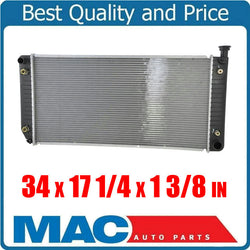 Radiador de servicio pesado Escalade 5.7L 1999-2000 con enfriador de motor y transmisión 