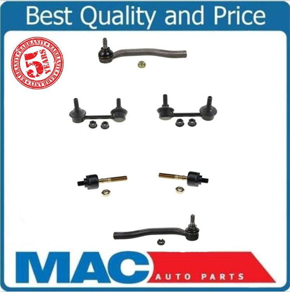 97-01 Prelude (4) Tie Rods & Front Sway Bar Links 6Pc KIT