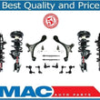 2001-02 Fits Honda Civic (4) Front & Rear Quick Spring Strut and Mount