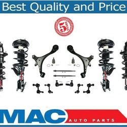 2001-02 se adapta a Honda Civic (4) soporte y soporte de resorte rápido delantero y trasero