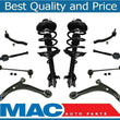 Front Complete Struts Lower Arms Tie Rods Links for Acura MDX 2003-2006