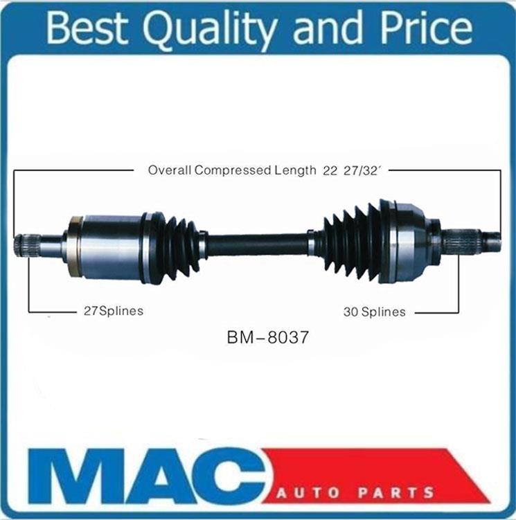 Brand New SurTrack BM-8037 CV Axle Shaft - New, Front Left 325xi 330xi
