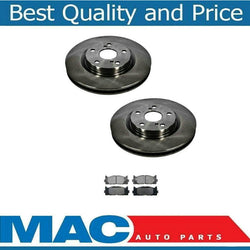 Replace Parts For 2007-2018 Lexus Es350 Front Brake Rotors & Ceramic Brake Pads