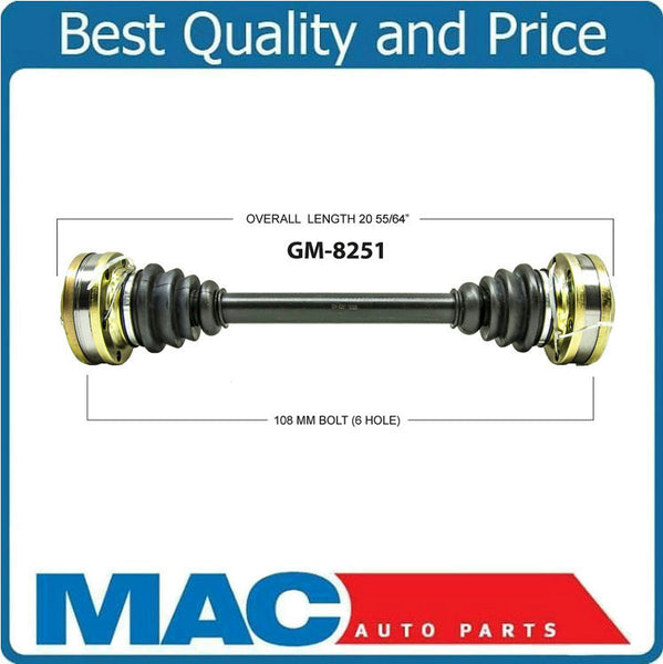 REAR CV Axle Shaft-New SurTrack GM-8251 fits 2004 Pontiac GTO REAR CV AXLE