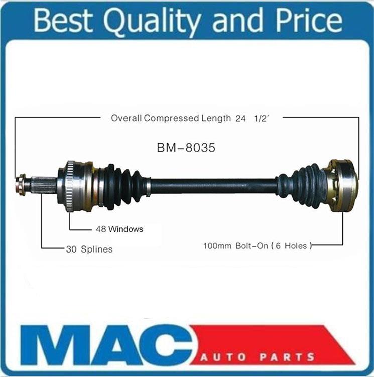 New CV Drive Axle Shaft Fits BMW 330i 2001-05 Rear Driver Side A/TONLY!!!
