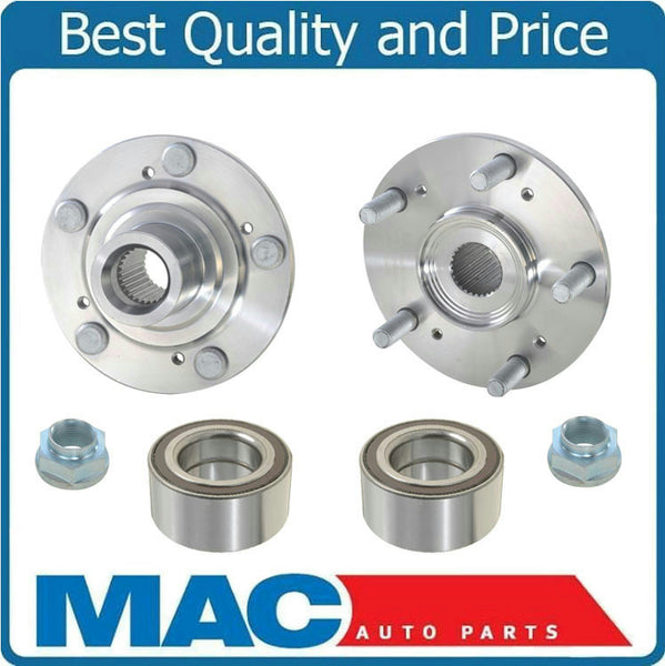 02-07 Accord 2.4L Automatic (2) L & R Front Wheel Hub & Hub Bearing Kit # 63085K