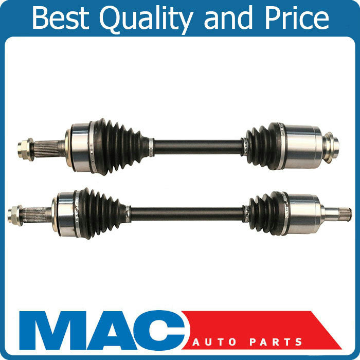 CV DRIVE AXLE SHAFT ASSEMBLY LEFT RIGHT SIDE SET FOR 13-14 HONDA ACCORD 2.4L MAN