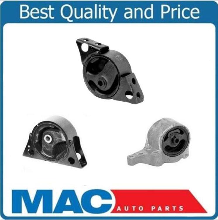 KIT de montaje de motor de 3 piezas para Nissan Altima 93-99 delantero derecho trasero 2.4L