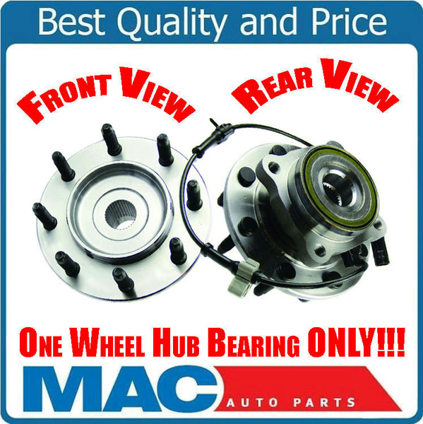 Wheel Bearing and Hub Assembly PT515058 Fits 01-06 Silveradio 2500HD 8 Stud 4x4