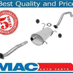 Muffler Tail Pipe Exhaust System Fits 95-97 Kia Sportage 4 Door DOHC