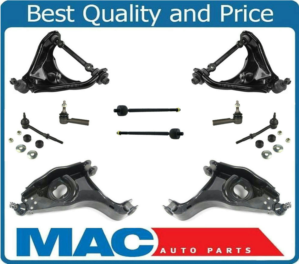 Control Arms Sway Bars Links Tie Rods Bj for Rear Wheel Drive 00-04 Dakota 10Pc