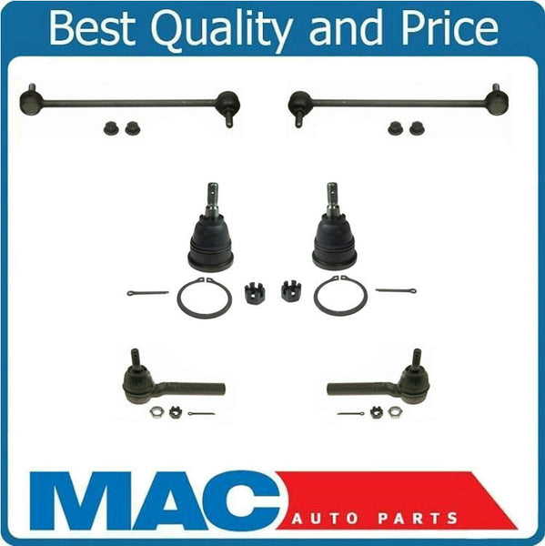 Ball Joint Tie Rods Sway Bar Links Fits 08-16 Town & Country Grand Caravan 6Pc