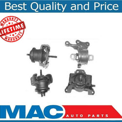 95-96 01-02 Mazda Millenia 2.5L Engine 4pc Set Transmission Motor Mount Kit