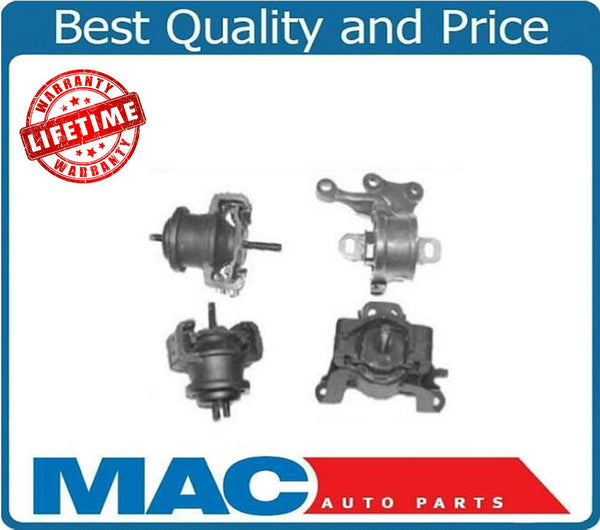 95-96 01-02 Mazda Millenia 2.5L Engine 4pc Set Transmission Motor Mount Kit