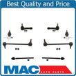 Fit For 11-14 200 Sebring Avenger Lower Ball Joints Tie Rods Sway Bar 8Pc