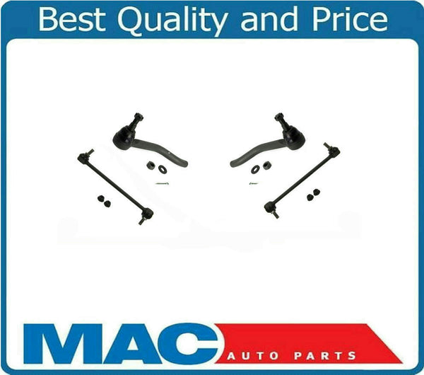 Fits For 09-14 Maxima Front Outer Tie Rods Sway Bar Links 4pc