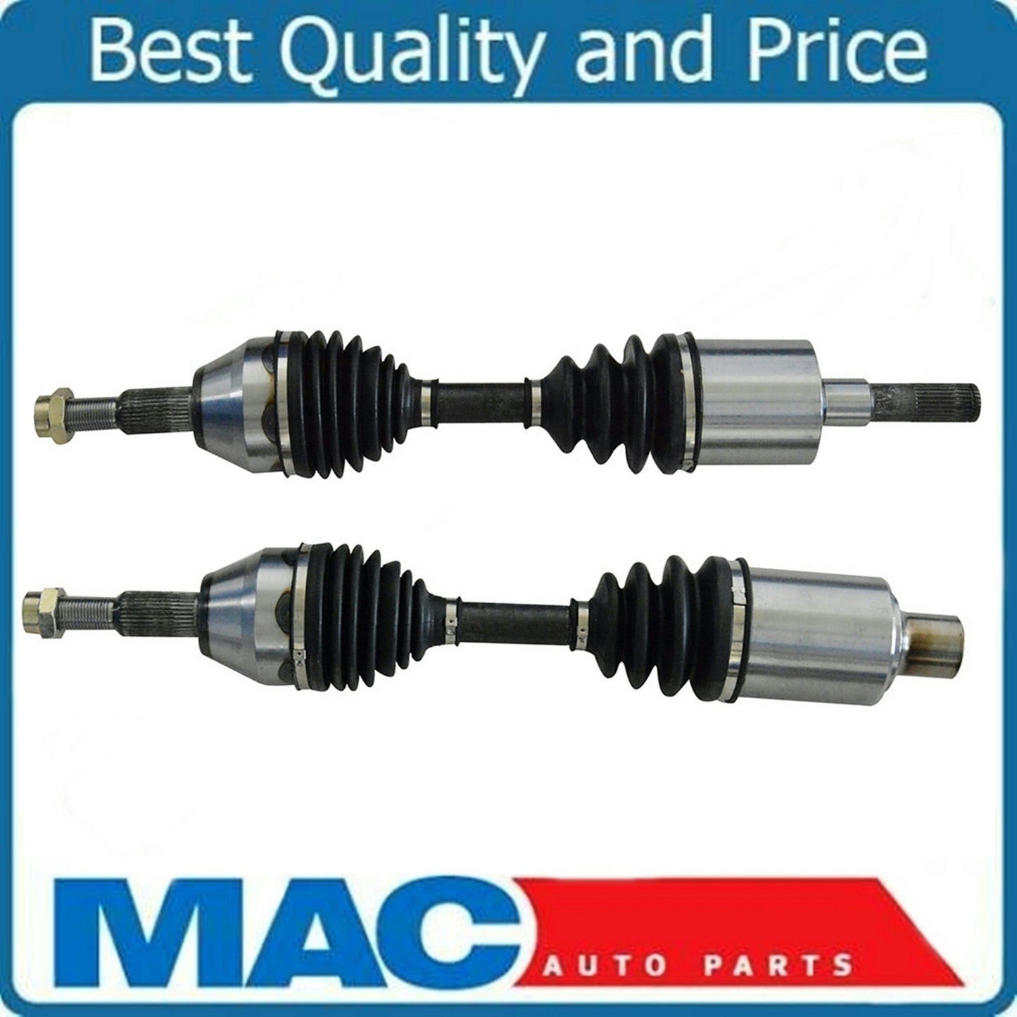 2 New Front CV Axle Shaft Assembly Fits for 07-11 Dodge Nitro 08-12 Jeep Liberty
