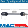 New Front Driver & Passenger Side CV Axle Fits for Subaru Forester 98 99 02/00