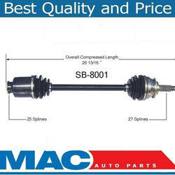 New Front Driver & Passenger Side CV Axle Fits for Subaru Forester 98 99 02/00