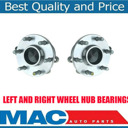 (2) 05-11 Xterra REAR WHEEL DRIVE ONLY Front Hub And Bearing and Hub Assembly