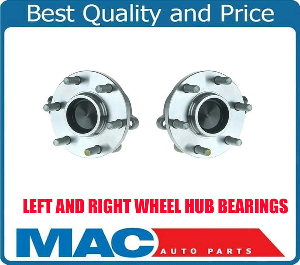 (2) 05-11 Xterra REAR WHEEL DRIVE ONLY Front Hub And Bearing and Hub Assembly