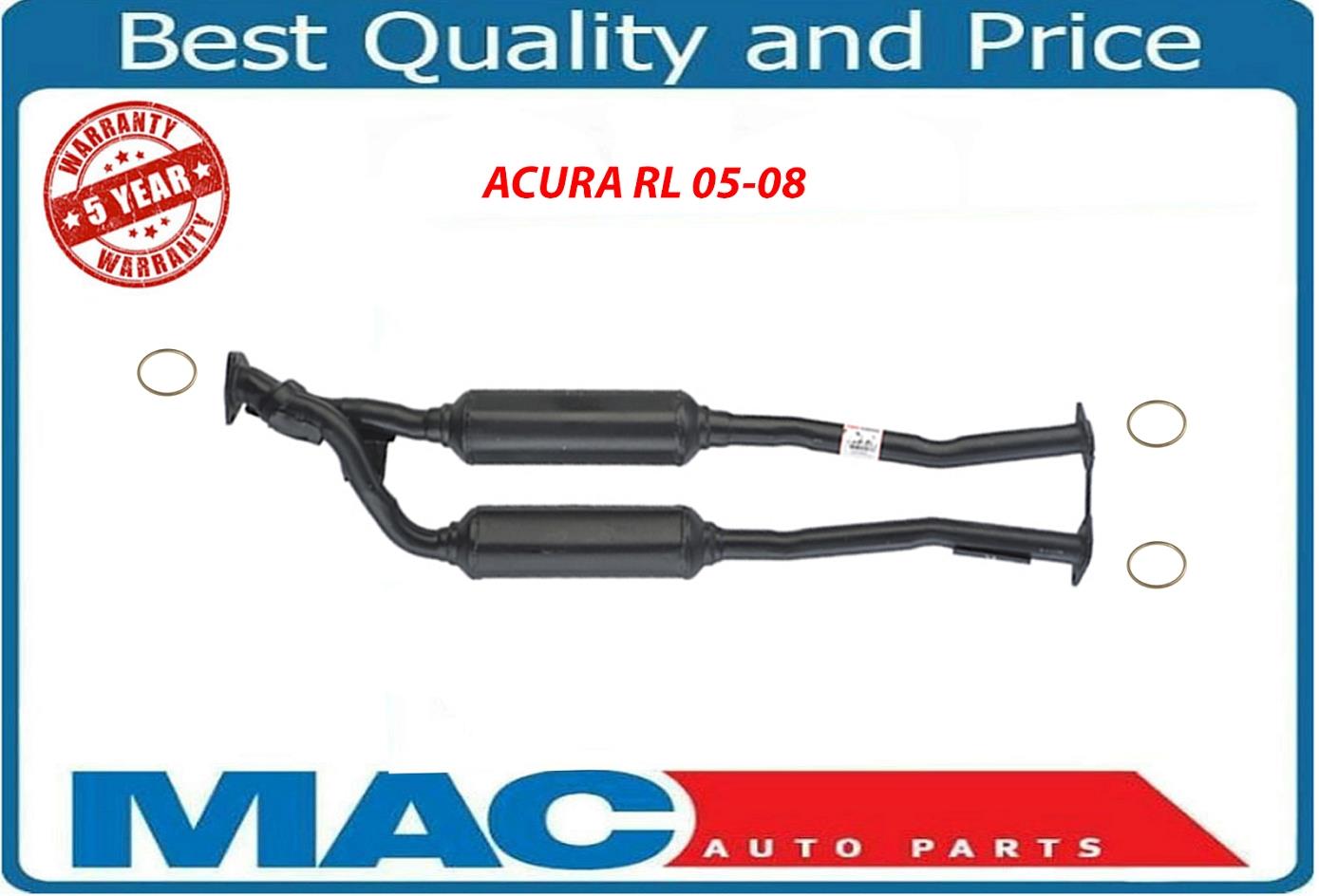 Tubo resonador medio para Acura RL 05-08 3.5L V6 REF# 234223