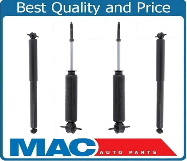 (4) Frt & Rr Shocks Fits For 1982-2003 S10 Sonoma Base Pick Up Rear Wheel Drive