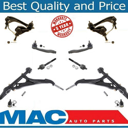 Fits Civic Civic Del Sol Upper Lower Control Arm W/ Ball Joint Tie Rods 10pcs