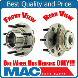 99-04 F250 F350 SRW 4X4 Wheel Super Duty (2) Frt Wheel Hub Bearing With Rear ABS