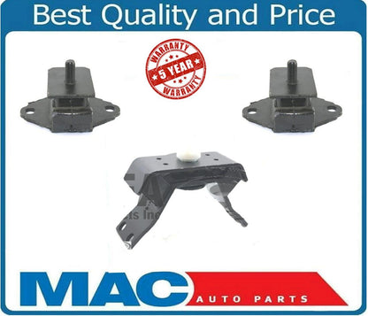 Engine & Transmission Mounts Fits Tacoma 2005 2009 2010 2.7L 4 Wheel Drive M/T