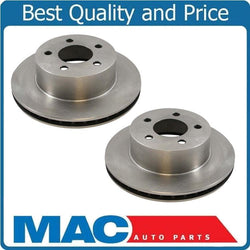 GRAND CHEROKEE WRANGLER COMANCHE TJ (2) Front Rotor Rotors Disc Brake New