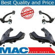 Fits 1998-07 LX470 Land Cruiser 2 Upper And 2 Lower Control Arms With Ball Joint